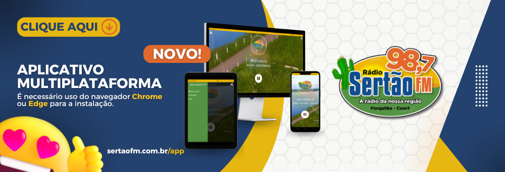NOVO APLICATIVO SERTÃO FM